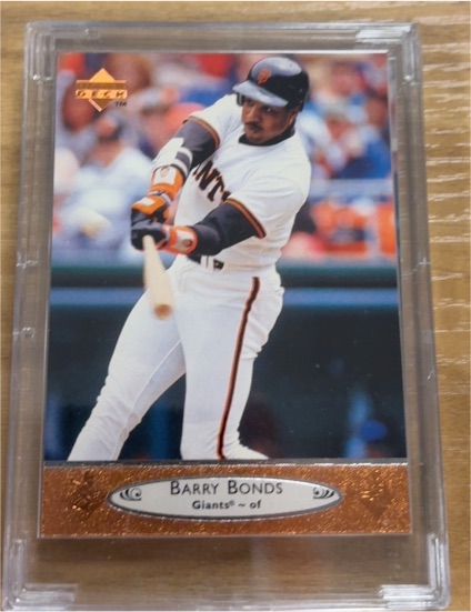 1996 Upper Deck #195 Barry Bonds — front