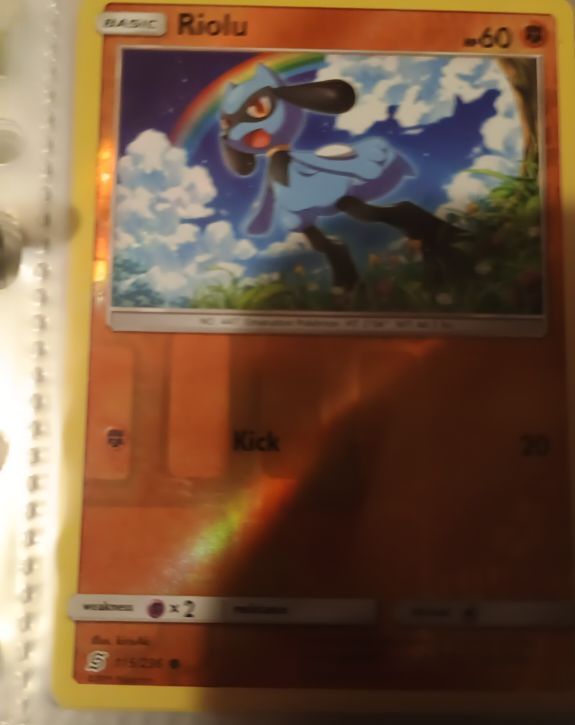 2019 Pokemon Sun & Moon Unified Minds #115 Riolu — front