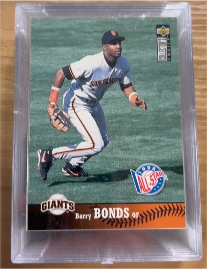 1997 Upper Deck Collector's Choice #225 Barry Bonds — front