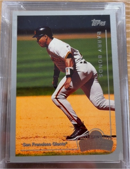 1999 Topps #395 Barry Bonds — front