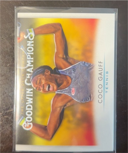 2021 Upper Deck Goodwin Champions #62 Coco Gauff — front
