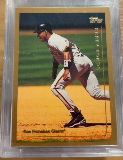 1999 Topps #395 Barry Bonds — front