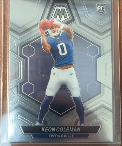 2024 Panini Mosaic #333 Keon Coleman — front