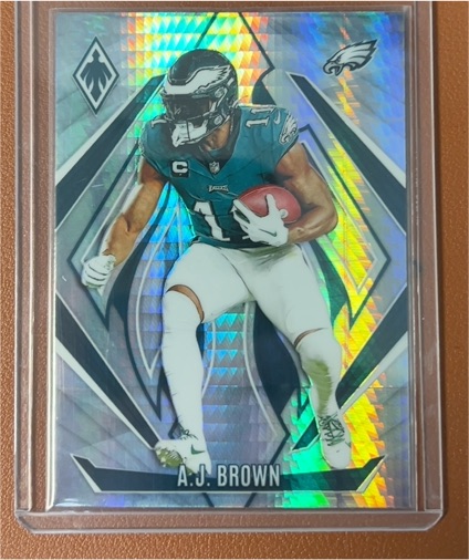 2024 Panini Phoenix #1 A.J. Brown Hyper — front