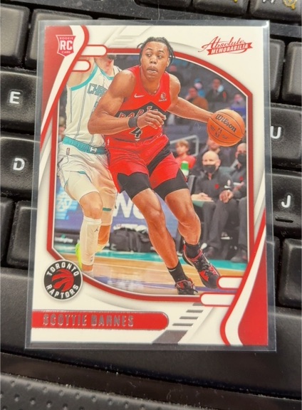2021-22 Panini Chronicles Absolute #225 Scottie Barnes — front