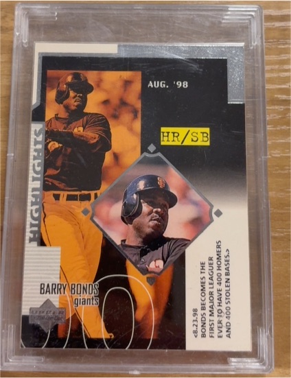 1999 Upper Deck #531 Barry Bonds Highlights — front