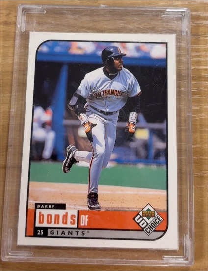 1999 Upper Deck UD Choice #140 Barry Bonds — front