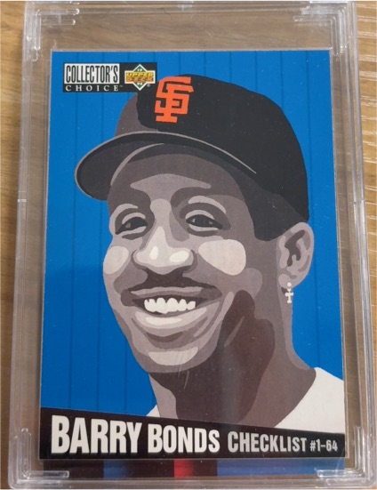 1994 Upper Deck Collector's Choice #316 Barry Bonds — front