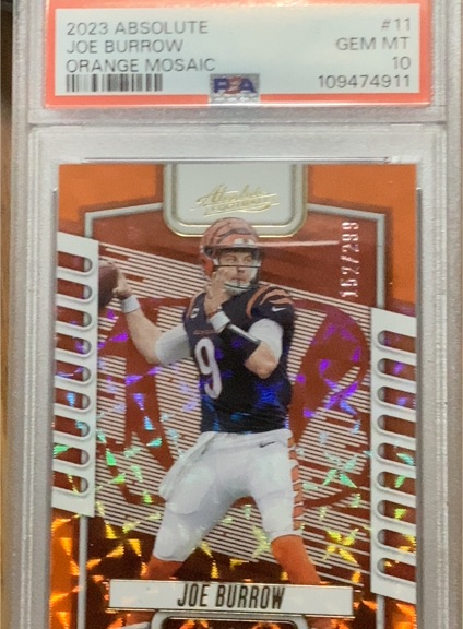 2023 Panini Absolute #11 Joe Burrow — front