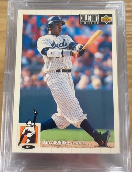 1994 Upper Deck Collector's Choice #610 Barry Bonds — front