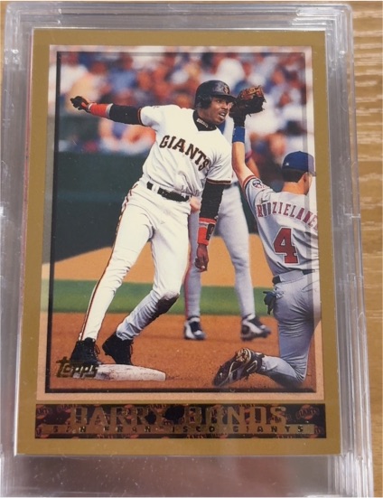 1998 Topps #317 Barry Bonds San Francisco Giants — front