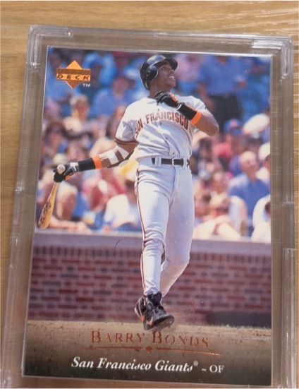 1995 Upper Deck #335 Barry Bonds — front