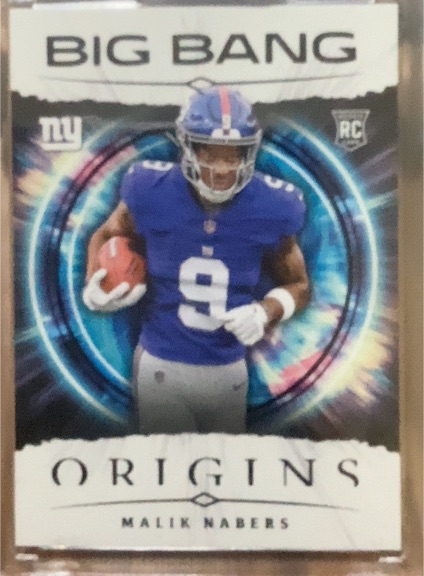 2024 Panini Origins Big Bang Malik Nabers — front