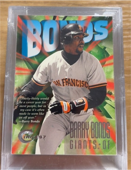 1997 Skybox Circa #25 Barry Bonds — front
