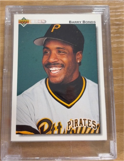 1992 Upper Deck #134 Barry Bonds — front