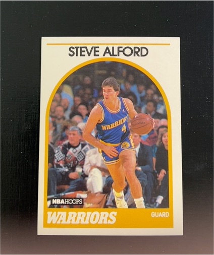 1989-90 NBA Hoops #143 Steve Alford — front