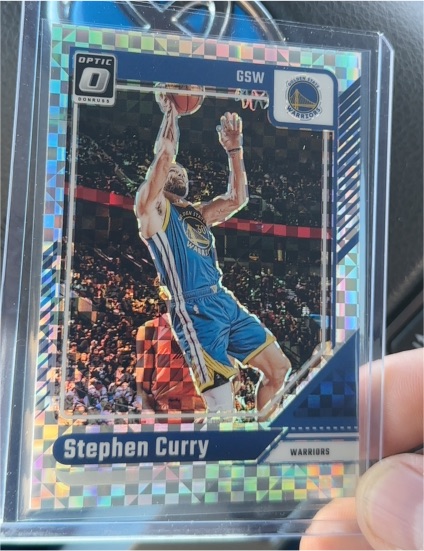 2024-25 Donruss Optic #155 Stephen Curry — front