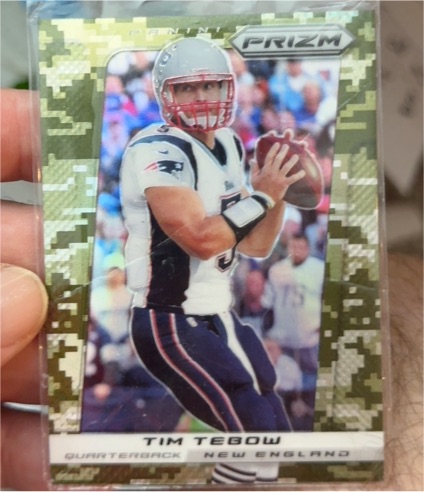 2013 Panini Prizm Football #69 Tim Tebow — front