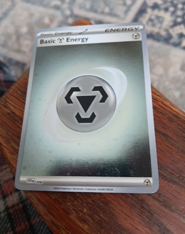 2023 Pokémon Scarlet & Violet #008 Basic Metal Energy — front