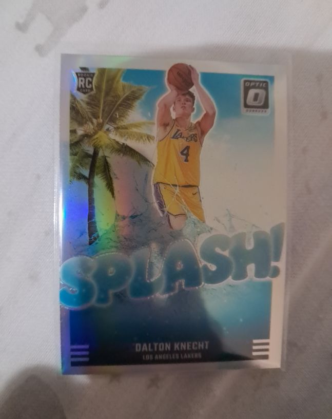 2024-25 Donruss Optic #12 Dalton Knecht Splash! Rookie — front