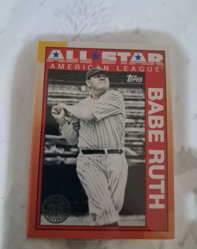 1990 Topps Series 2 #90AS-41 Babe Ruth — front