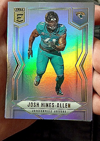 2025 Panini Donruss Elite #64 Josh Hines-Allen — front