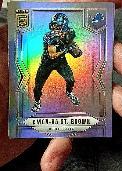 2025 Donruss Elite #83 Amon-Ra St. Brown — front