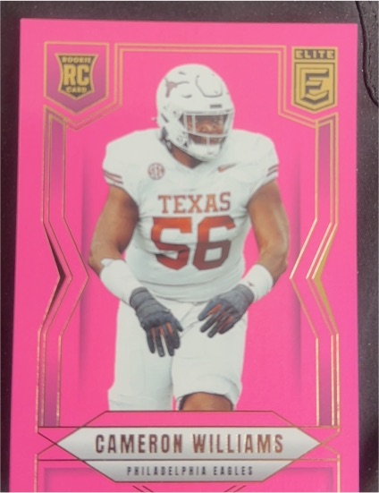 2025 Panini Donruss Elite #184 Cameron Williams — front