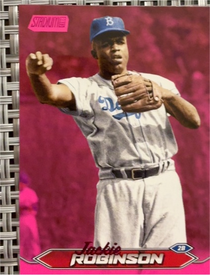 2024 Topps Stadium Club #28 Jackie Robinson — front