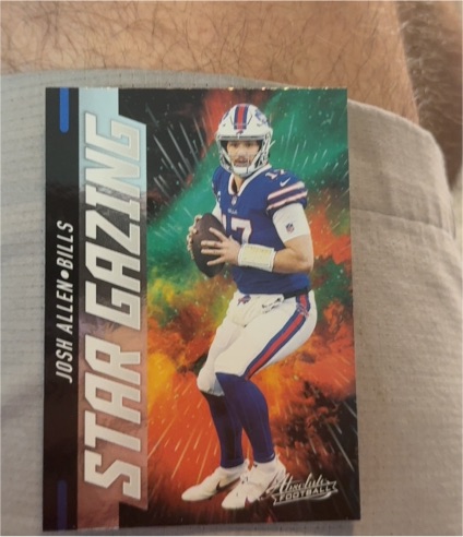2021 Panini Absolute #SG4 Josh Allen — front