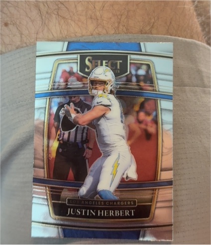 2021 Panini Select #19 Justin Herbert — front