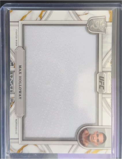 2024 Topps Royalty UFC Relic Jewels #RCJ-28 Max Holloway — front