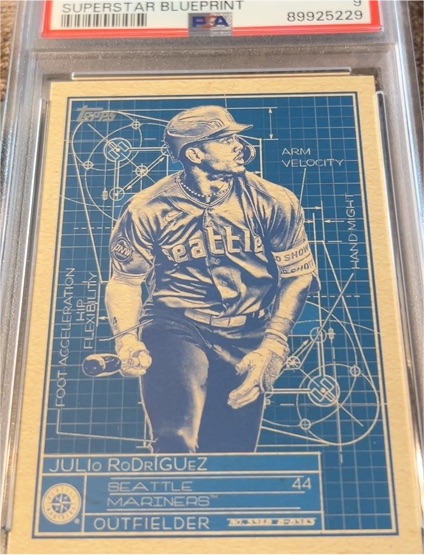 2024 Topps Series 1 #SB-6 Julio Rodriguez Superstar Blueprint — front