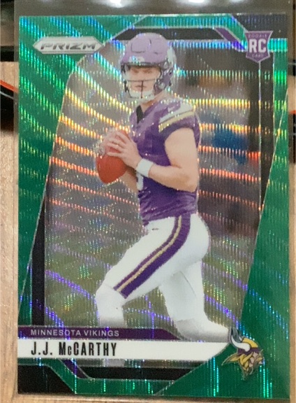 2024 Panini Prizm #400 J.J. McCarthy — front