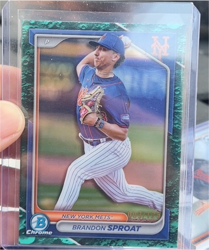 2024 Bowman Draft #BD-90 Brandon Sproat — front