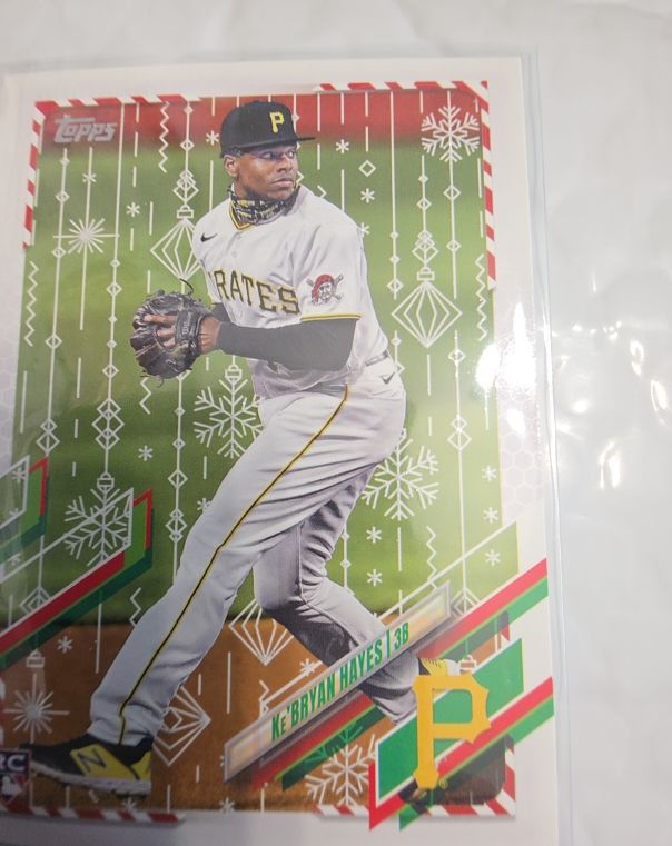 2021 Topps Holiday #HW185 Ke'Bryan Hayes — front