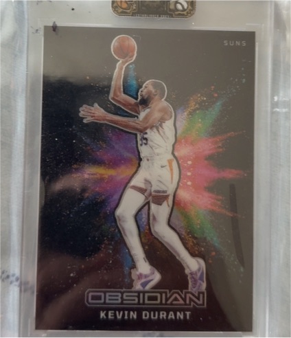2023-24 Panini Obsidian #21 Kevin Durant — front