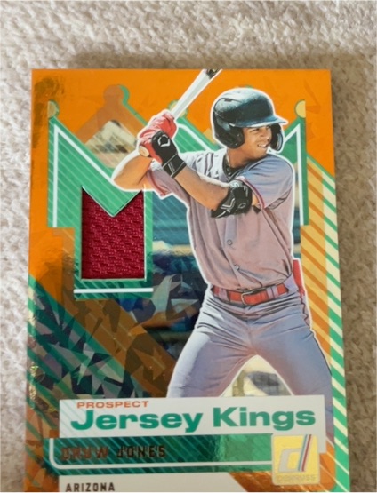 2025 Panini Donruss Prospect Jersey Kings #PJK-DJ Druw Jones — front
