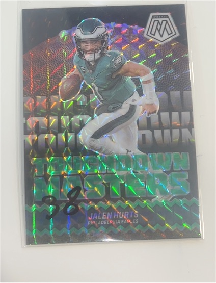 2024 Panini Mosaic Touchdown Masters #TM-JH Jalen Hurts — front