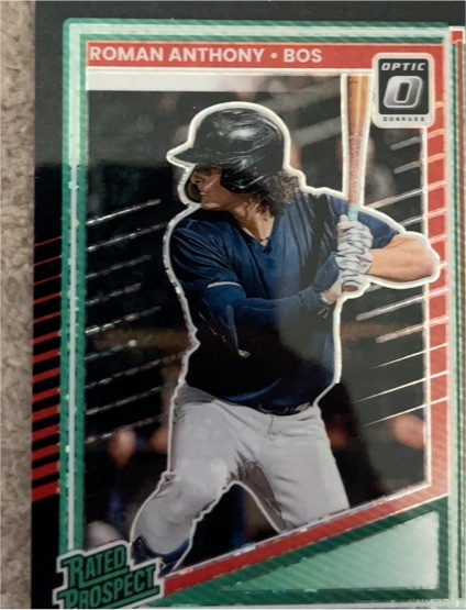 2025 Donruss Optic #155 Roman Anthony — front