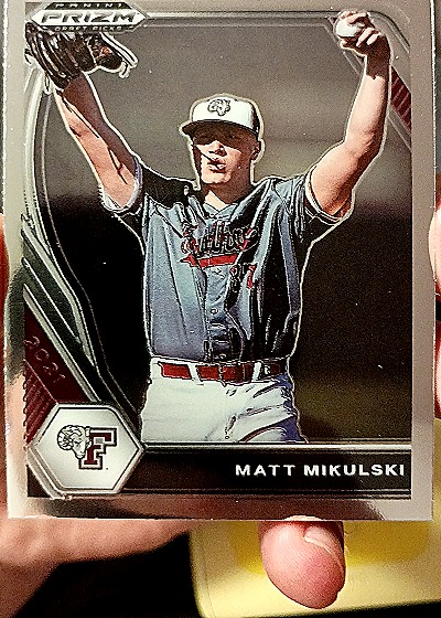 2021 Panini Prizm Draft Picks #PDP50 Matt Mikulski — front