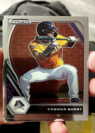 2021 Panini Prizm Draft Picks #PDP41 Connor Norby — front