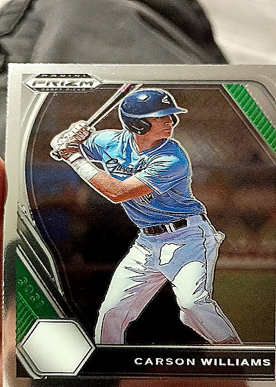 2021 Panini Prizm Draft Picks #PDP28 Carson Williams — front