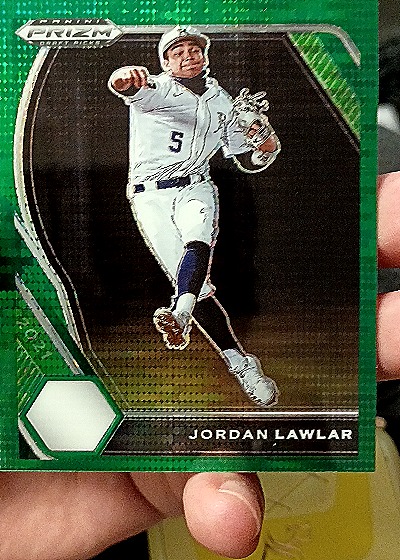 2021 Panini Prizm Draft Picks #PDP6 Jordan Lawlar — front