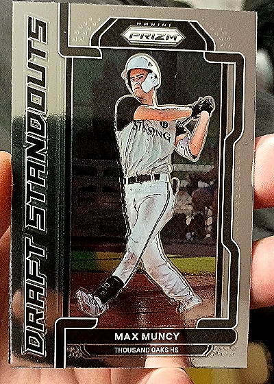 2021 Panini Prizm Draft Picks Draft Standouts #DS-MU Max Muncy — front