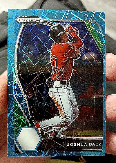 2021 Panini Prizm Draft Picks #PDP54 Joshua Baez — front