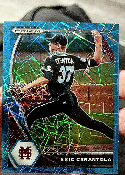 2021 Panini Prizm Draft Picks #PDP139 Eric Cerantola — front