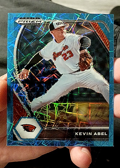 2021 Panini Prizm Draft Picks #PDP195 Kevin Abel — front