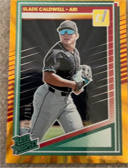 2025 Donruss #112 Slade Caldwell — front