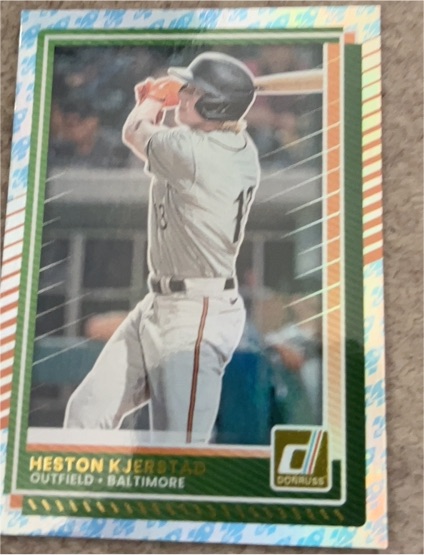 2025 Donruss #8 Heston Kjerstad — front